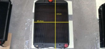 Радиатор новый, размеры 61 см / 40.5 см